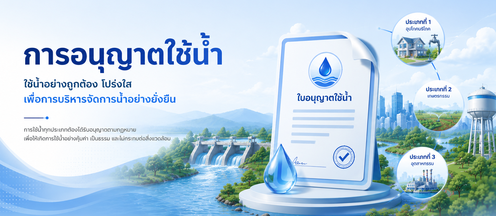 การอนุญาตใช้น้ำ